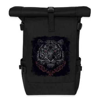 Tigre - Sac à dos roll top - noir - Devant