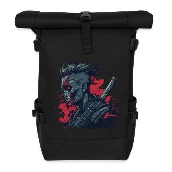 Zombie Ninja Punk - Rolltop Rucksack - Schwarz - Vorne