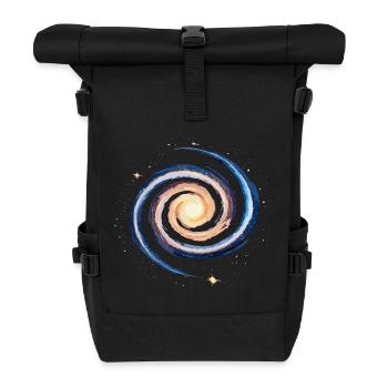 Nerdy forever - Nerdy Galaxy - Rolltop Rucksack - Schwarz - Vorne