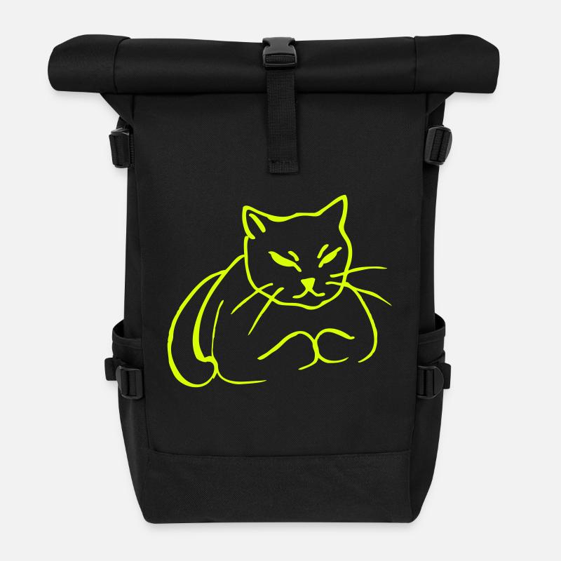 Griibi - Sac à dos roll top - noir