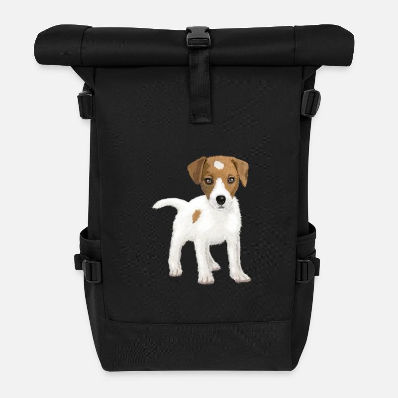 Hi, i am Jack ! - Rolltop Rucksack - Schwarz