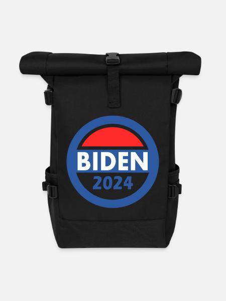 Joe biden 2024 - Rolltop Rucksack - Schwarz