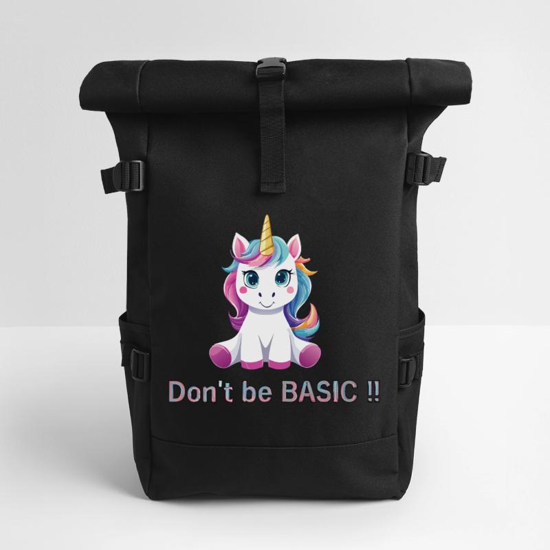 Don't be BASIC !! Sac à dos roll top