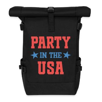 Party in the USA - Roll Top Backpack - black - Front