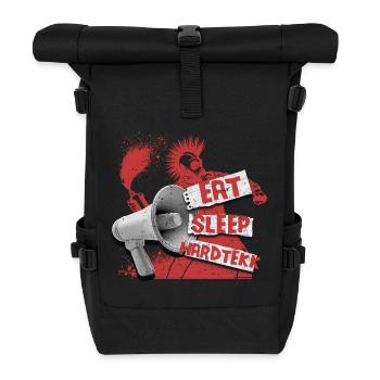 Hardtekk Tekke East Germany - Roll Top Backpack - black - Front