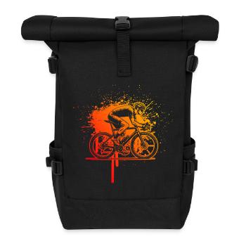 Direct Roadbike Statement - Roll Top Backpack - black - Front