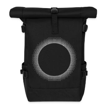 cosmos design - Roll Top Backpack - black - Front