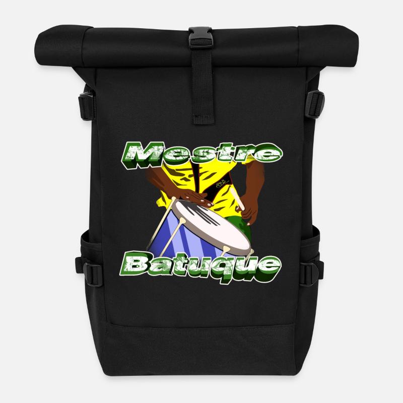 BBaC Mestre Repique - Sac à dos roll top - noir