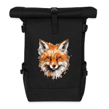 Renard - Sac à dos roll top - noir - Devant