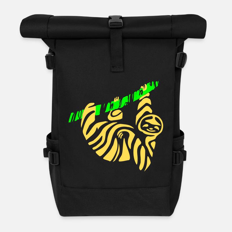 Paresse - Sac à dos roll top - noir