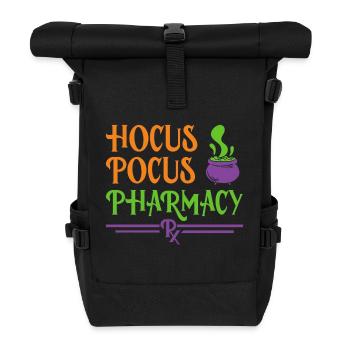 Pharmacy Halloween - Roll Top Backpack - black - Front