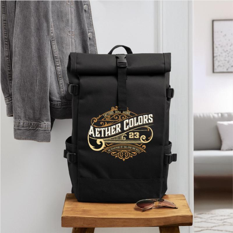 Aether Colors Oldschool Rolltop Rucksack
