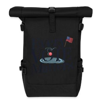 Every Vote Matters - Roll Top Backpack - black - Front