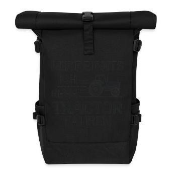 Mir Reichts Ich Gehe Traktor Fahren - Rolltop Rucksack - Schwarz - Vorne