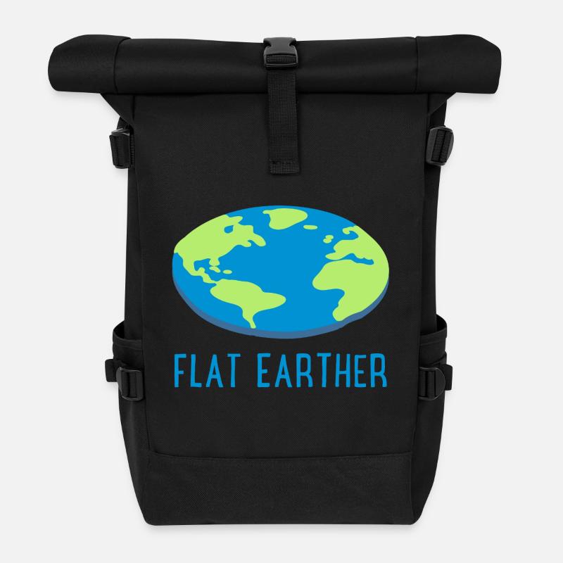 Verschwörungstheorien - Rolltop Rucksack - Schwarz