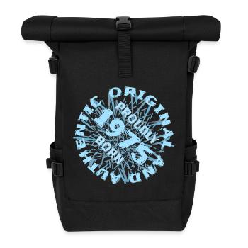 Pitch 1975 - Roll Top Backpack - black - Front