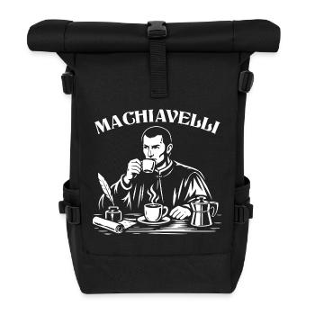 Portrait de Machiavel Brew - Sac à dos roll top - noir - Devant