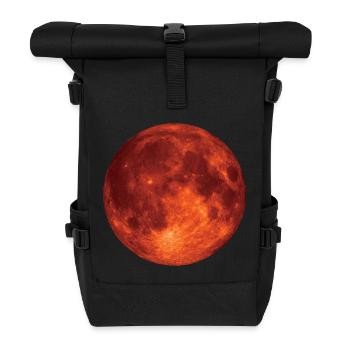 blood Moon - Roll Top Backpack - black - Front