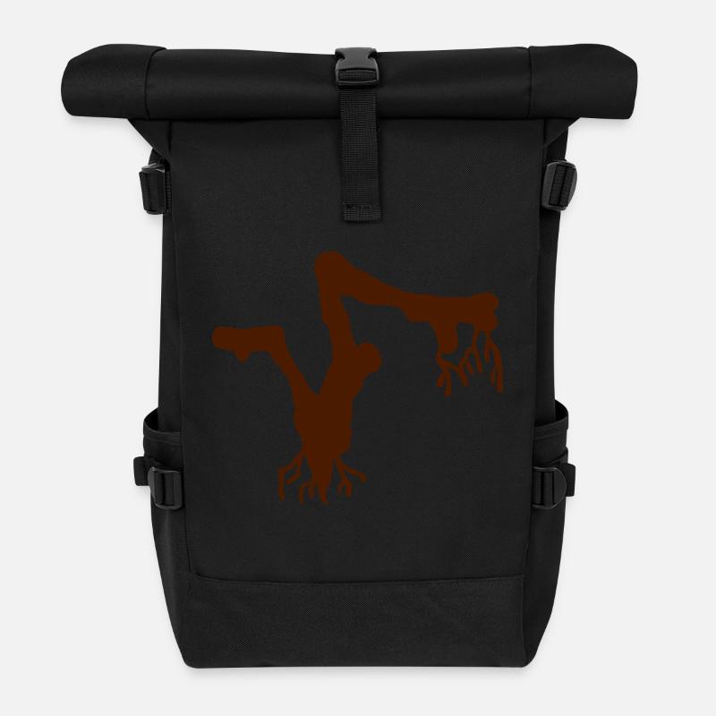 Root - Rolltop Rucksack - Schwarz