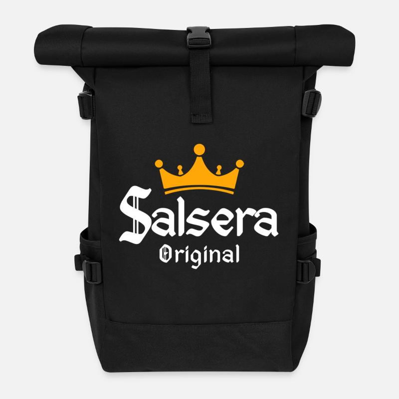 d'origine salsera - Danse Salsa Chemises - Sac à dos roll top - noir