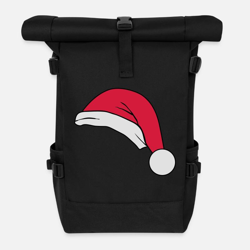 santahat - Sac à dos roll top - noir