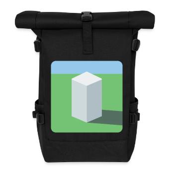 The Box - Roll Top Backpack - black - Front