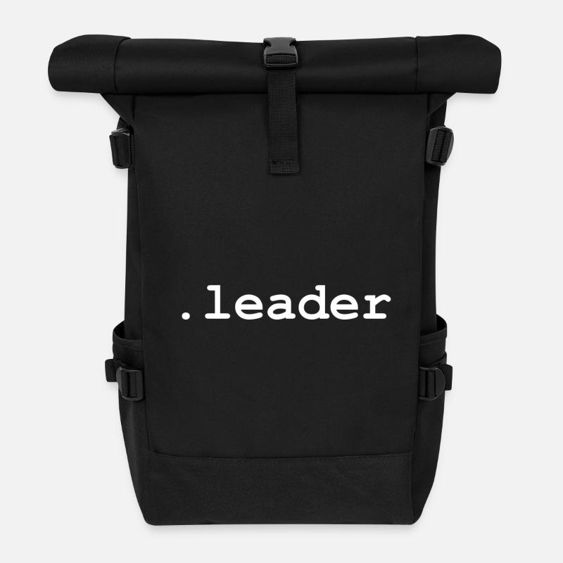 .leader - Rolltop Rucksack - Schwarz