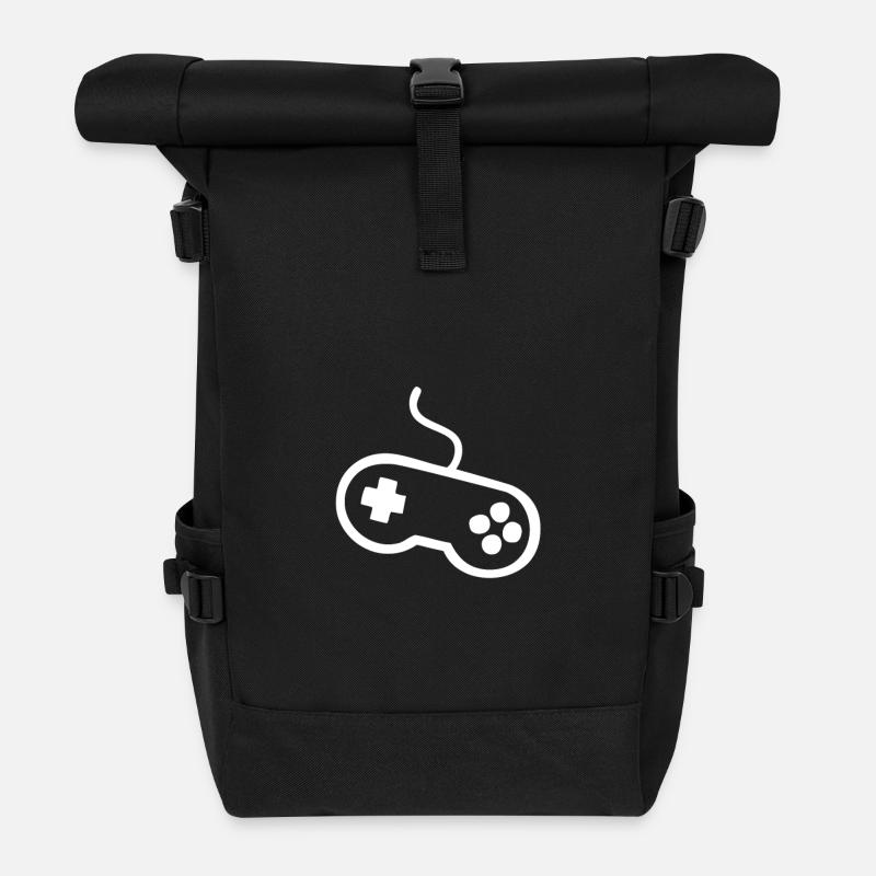 Controller - Rolltop Rucksack - Schwarz
