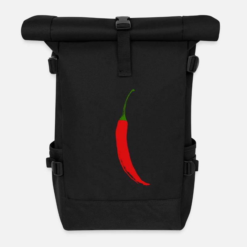 Chili - Rolltop Rucksack - Schwarz