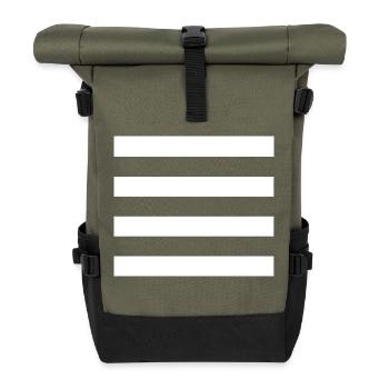 Cool - Rolltop Rucksack - Olive/Schwarz - Vorne