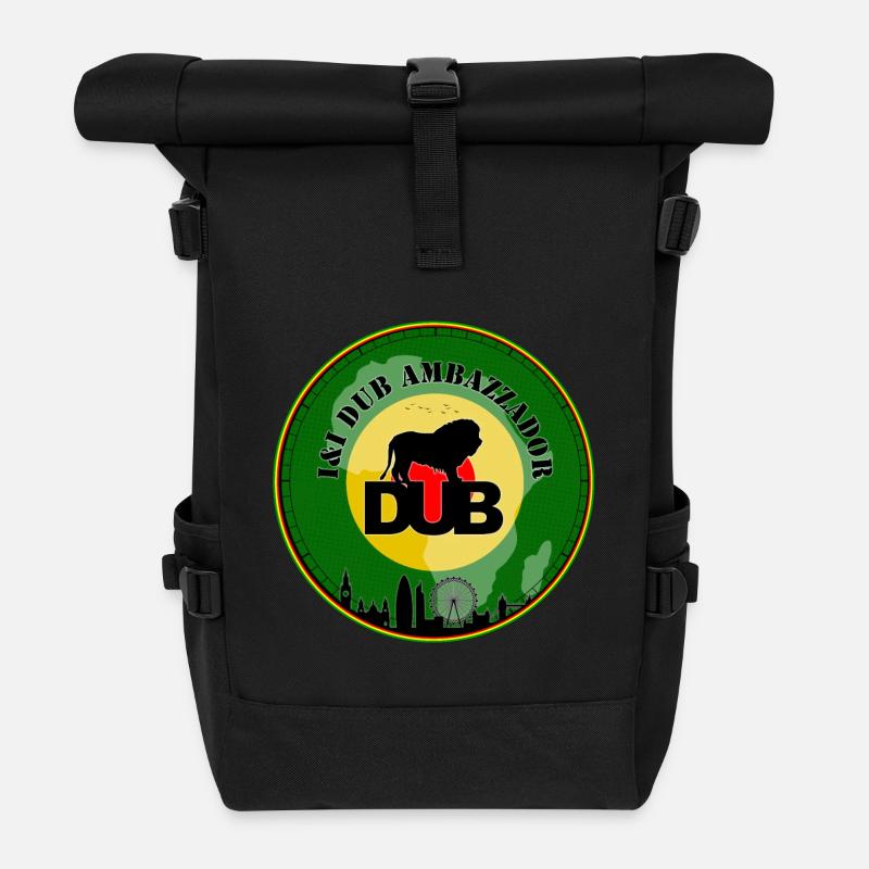 Dub Ambassadeur - Sac à dos roll top - noir