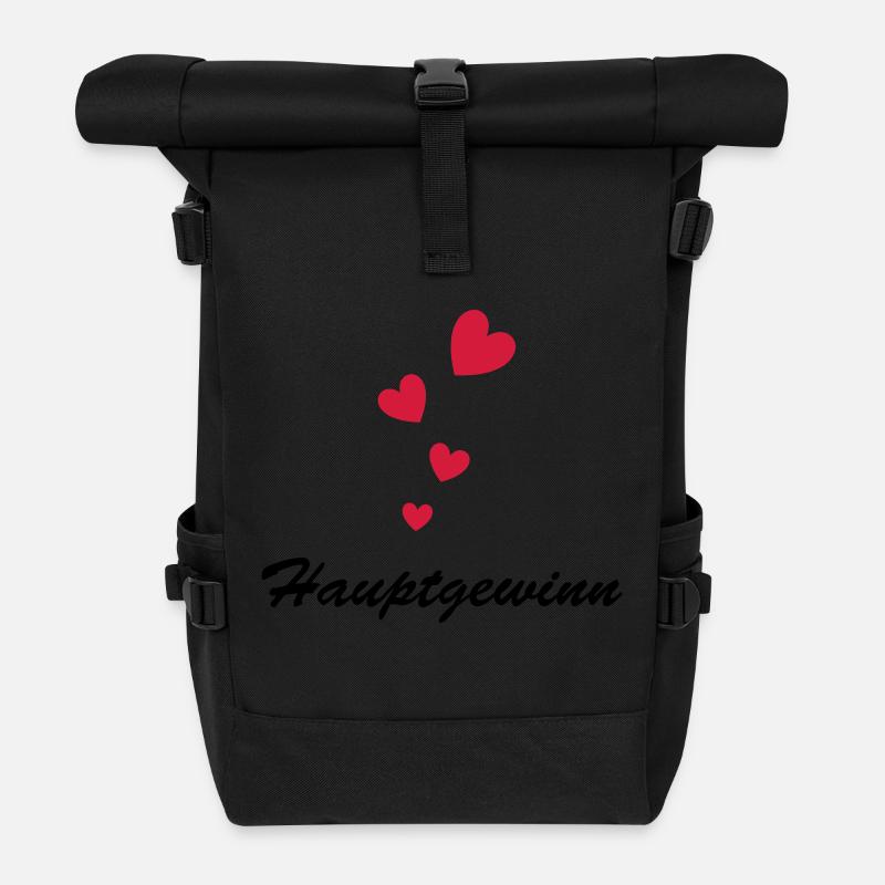 Hauptgewinn - Rolltop Rucksack - Schwarz