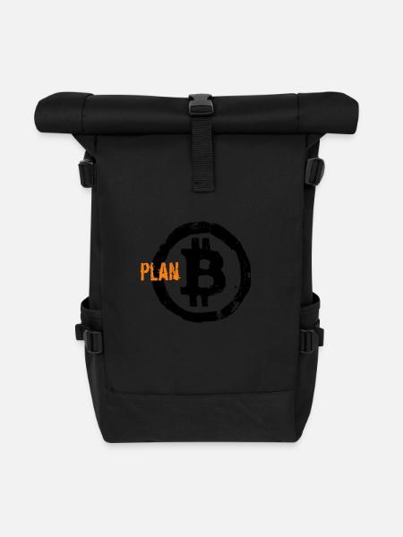 Crypto - Sac à dos roll top - noir
