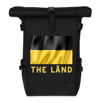 The Länd - Rolltop Rucksack - Schwarz - Vorne