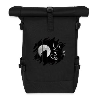 Singen - Rolltop Rucksack - Schwarz - Vorne