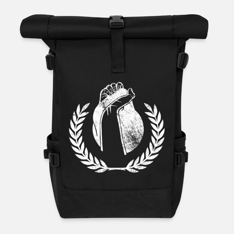 Girevoy - Sac à dos roll top - noir