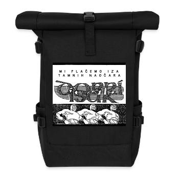 Dobri Isak - Serbian Post-Punk - Roll Top Backpack - black - Front