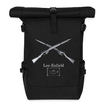 Lee-Enfield Ordnance Gewehr - .303 Britische Infanterie - Rolltop Rucksack - Schwarz - Vorne