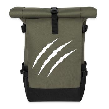 Griffe - Sac à dos roll top - olive/noir - Devant