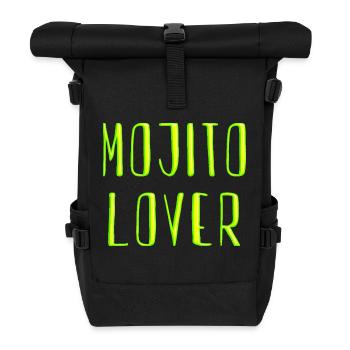 Mojito Lover - Roll Top Backpack - black - Front