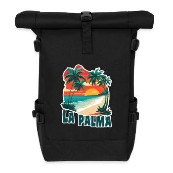 La Palma Canary Islands - Roll Top Backpack - black - Front