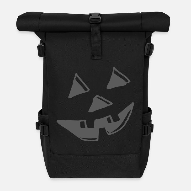 Halloween - Sac à dos roll top - noir