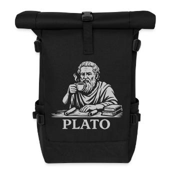 Plato Coffee Scholar - Sac à dos roll top - noir - Devant