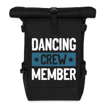Dancing Crew - Rolltop Rucksack - Schwarz - Vorne