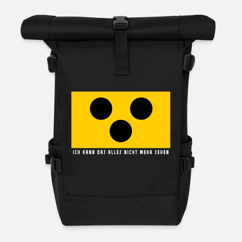 Blinde - Rolltop Rucksack - Schwarz
