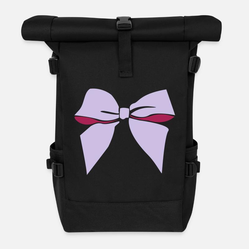 Knoten - Rolltop Rucksack - Schwarz