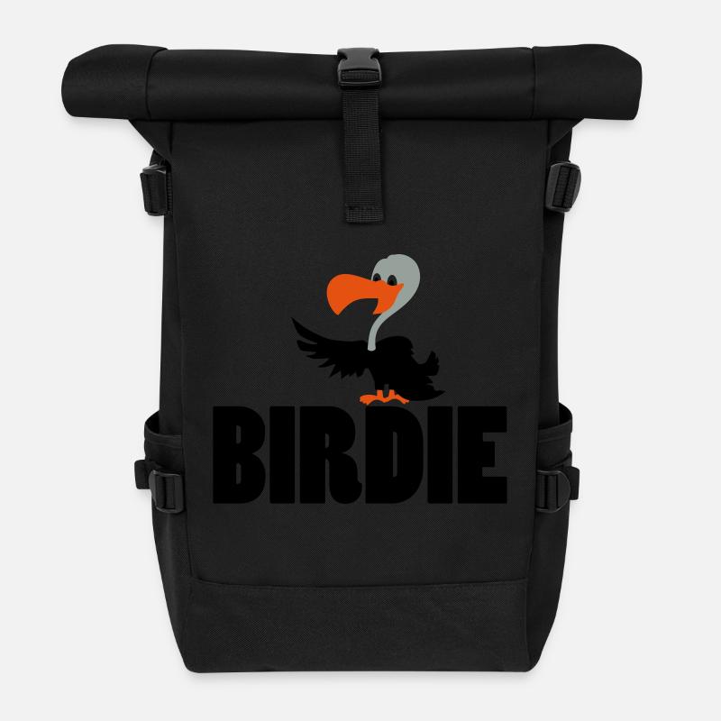 golfer - Rolltop Rucksack - Schwarz