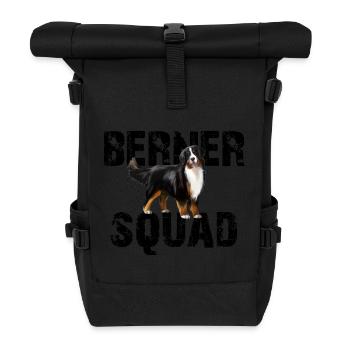 Bouvier bernois - Sac à dos roll top - noir - Devant
