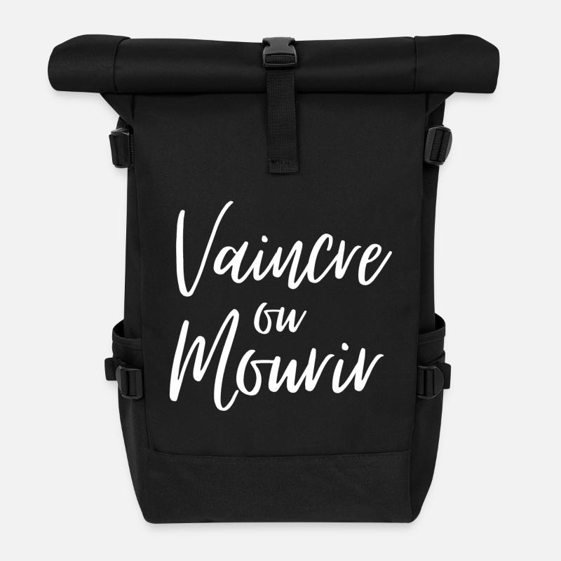 vaincre ou mourir, Vendée, vendéen - Sac à dos roll top - noir