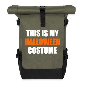 this is my halloween costume - Sac à dos roll top - olive/noir - Devant